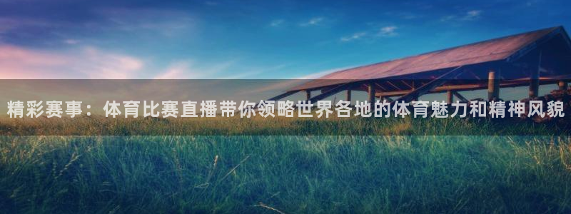 鲸鱼tv直播：精彩赛事：体育比赛直播带你领略世界各地的体育魅力和精神风貌