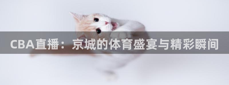 jytv鲸鱼体育：CBA直播：京城的体育盛宴与精彩瞬间